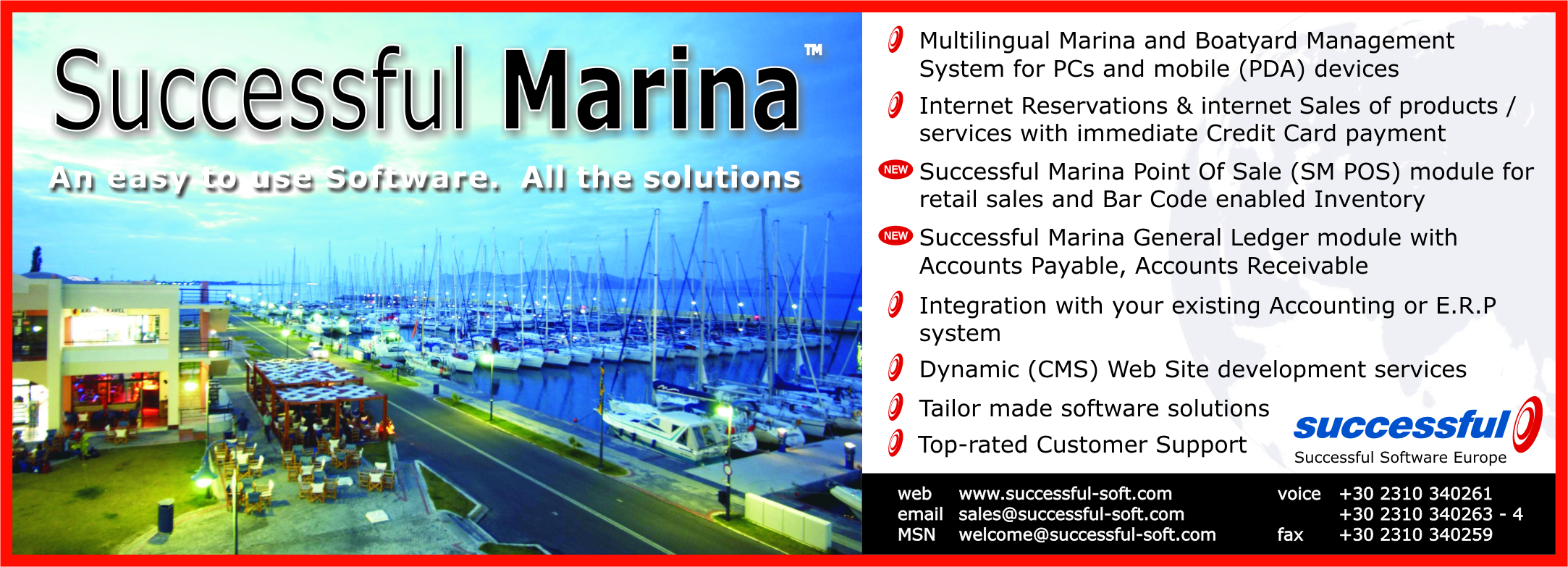 Marina Management Software ad